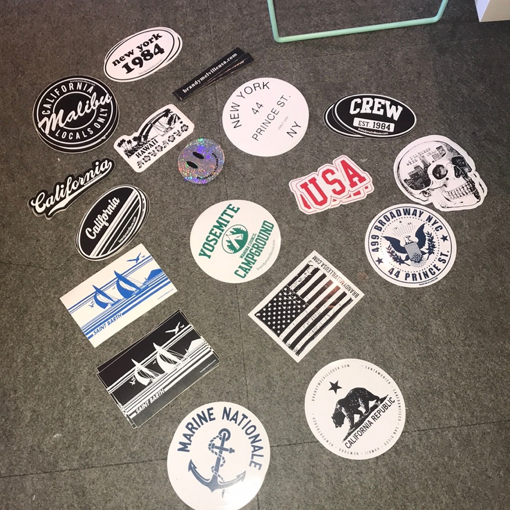 75 Brandy Melville Stickers
